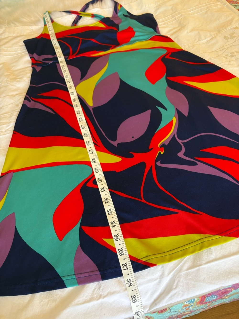 COLUMBIA Multicolor active wear summer dress. Women’s size L - Picture 6 of 7